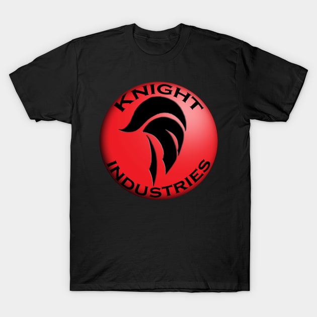 Knight Rider Knight Industries T-Shirt by DarkArtsStudios